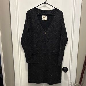 M. Rena Elegant Black Knit Dress